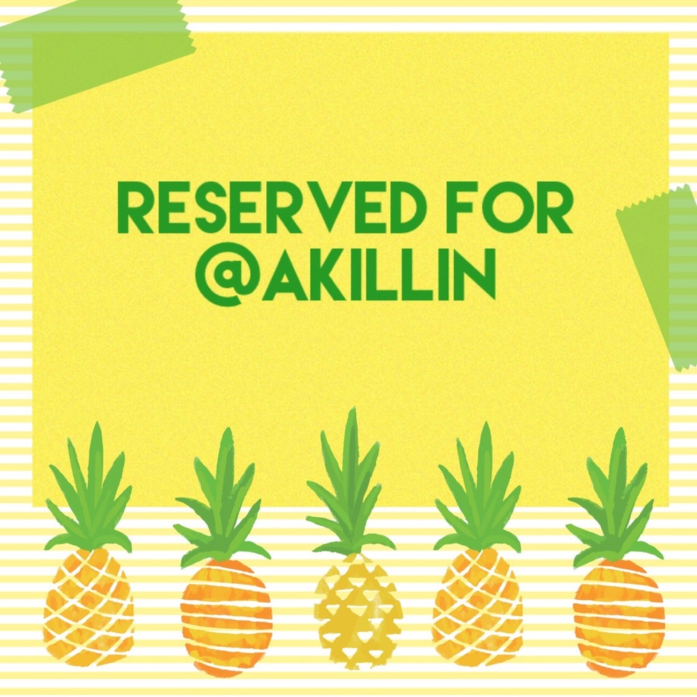 Reserved for @akillin